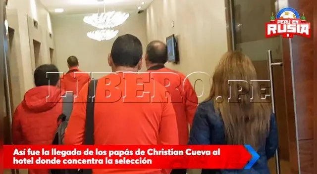 Rusia 2018: Christian Cueva jugador de la Selección Peruana recibió una fantástica visita 