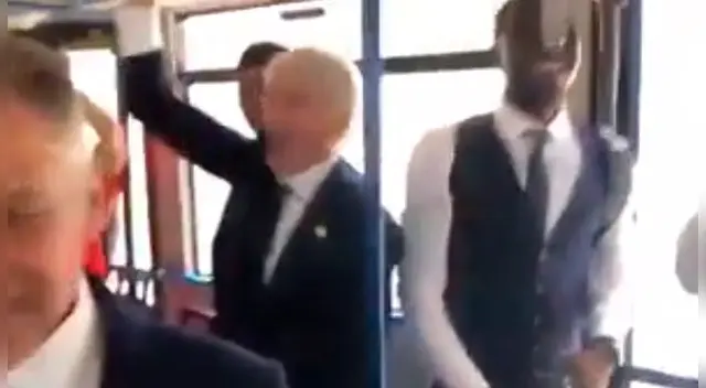 José Pekerman se divirtió como un niño con sus seleccionados. Fuente: CaracolDeportes José Pekerman se divirtió como un niño con sus seleccionados. Fuente: CaracolDeportes