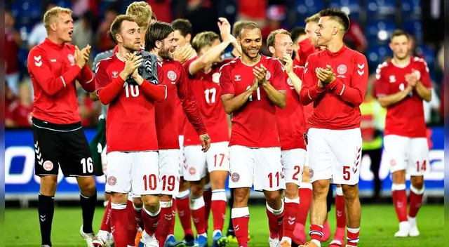 Los daneses ya están listos para enfrentar a la blanquirroja. Christian eriksen es su máxima estrella.