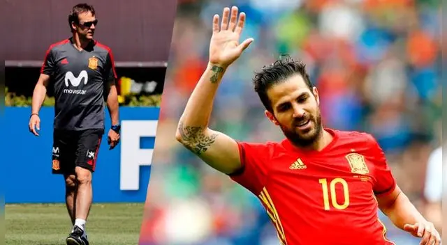 Selección de fútbol de España: La salida de Julen Lopetegui generó comentarios burlones en Cesc Fábregas Selección de fútbol de España: La salida de Julen Lopetegui generó comentarios burlones en Cesc Fábregas