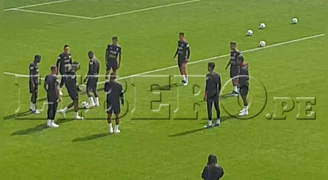 Jefferson Farfán y Christian Cueva se lucieron en el entrenamiento de la selección peruana. Fuente: LÍBERO Jefferson Farfán y Christian Cueva se lucieron en el entrenamiento de la selección peruana. Fuente: LÍBERO
