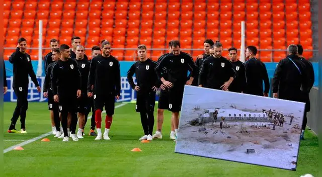 Uruguay vs. Egipto: Sobreviviente de 'Viven' visita a la 'celeste' para dejarles mensajes motivacionales de cara a su debut en Rusia 2018.