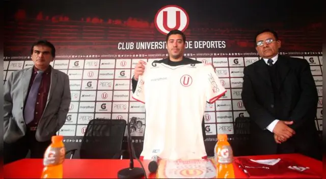 Universitario de Deportes: Nicolás Córdova fue presentado en conferencian de prensa como nuevo entrenador de la ‘U’ [VIDEO].Foto y Video: Universitario de Deportes-