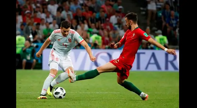 España empató 3-3 con Portugal en el Mundial de Rusia 2018. España empató 3-3 con Portugal en el Mundial de Rusia 2018.