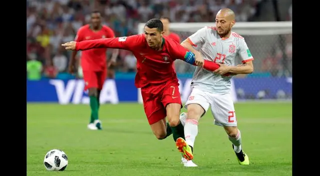 España empató 3-3 con Portugal en el Mundial de Rusia 2018. España empató 3-3 con Portugal en el Mundial de Rusia 2018.