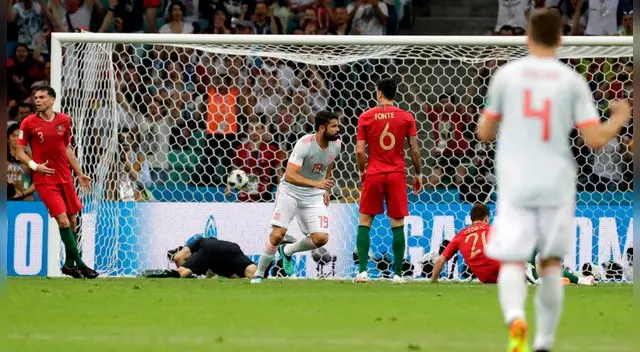 España empató 3-3 con Portugal en el Mundial de Rusia 2018. España empató 3-3 con Portugal en el Mundial de Rusia 2018.