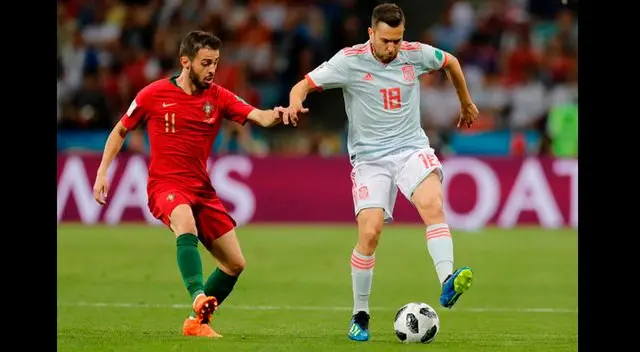 España empató 3-3 con Portugal en el Mundial de Rusia 2018. España empató 3-3 con Portugal en el Mundial de Rusia 2018.