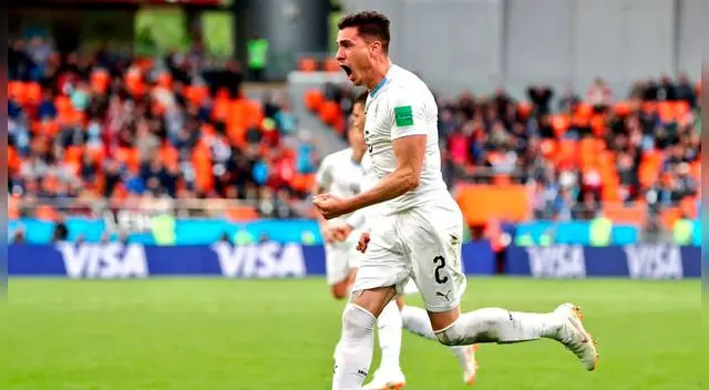 Jose María Giménez anotó el tanto para la victoria 'charrúa'
