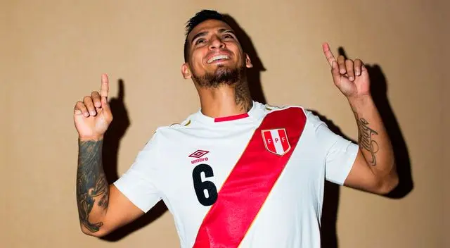 Miguel Trauco, en producción para el Mundial Rusia 2018.