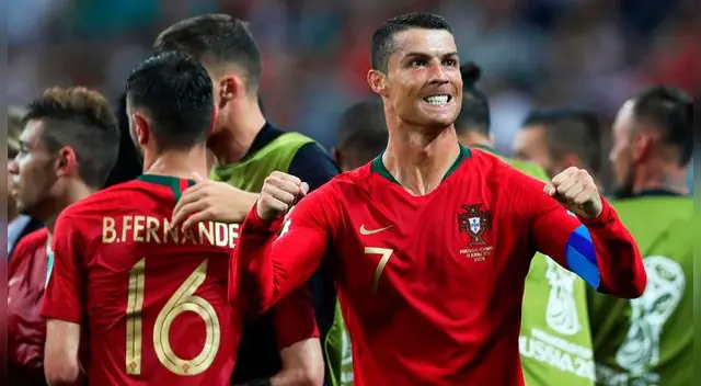 Cristiano Ronaldo marcó 3 goles en Rusia 2018 e igualó récord de Pelé.