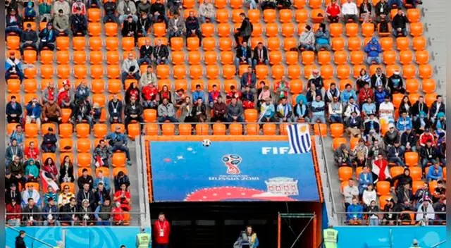 Uruguay vs Egipto | Rusia 2018: FIFA abrirá investigación luego de los asientos vacíos del Uruguay vs. Egipto Uruguay vs Egipto | Rusia 2018: FIFA abrirá investigación luego de los asientos vacíos del Uruguay vs. Egipto