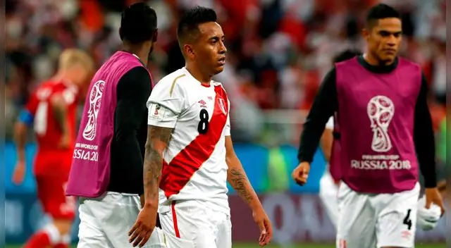 Christian Cueva, tras el Perú vs. Dinamarca Christian Cueva, tras el Perú vs. Dinamarca