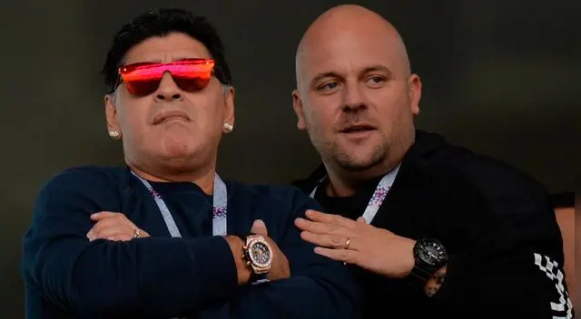 Argentina vs. Islandia: Diego Maradona y el inevitable sufrimiento en la tribuna por el penal fallado de Messi [VIDEO]