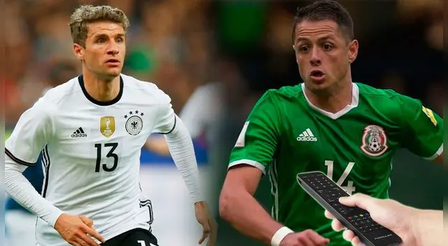 México vs. Alemania por la Jornada 1 del Grupo F GUÍA DE CANALES 