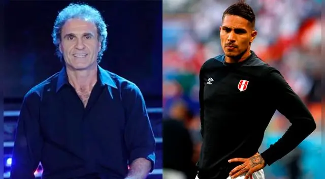 Oscar Ruggeri y Paolo Guerrero. Oscar Ruggeri y Paolo Guerrero.