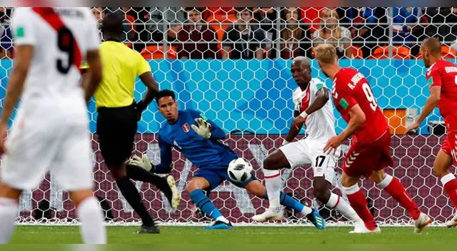 Perú vs. Dinamarca: Pedro Gallese cuidó a Christian Cueva después de su fallo Perú vs. Dinamarca: Pedro Gallese cuidó a Christian Cueva después de su fallo
