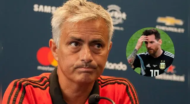 Rusia 2018: José Mourinho defiende a Lionel Messi Rusia 2018: José Mourinho defiende a Lionel Messi