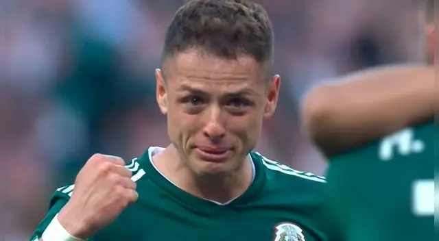 México vs Alemania: Lágrimas de emoción Chicharito Hernández México vs Alemania: Lágrimas de emoción Chicharito Hernández