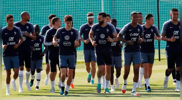 Griezmann, Umtiti y Lemar entrenaron por separado [VIDEO]