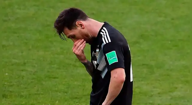 Lionel Messi estaría con la moral baja de cara al partido ante Croacia. Lionel Messi estaría con la moral baja de cara al partido ante Croacia.