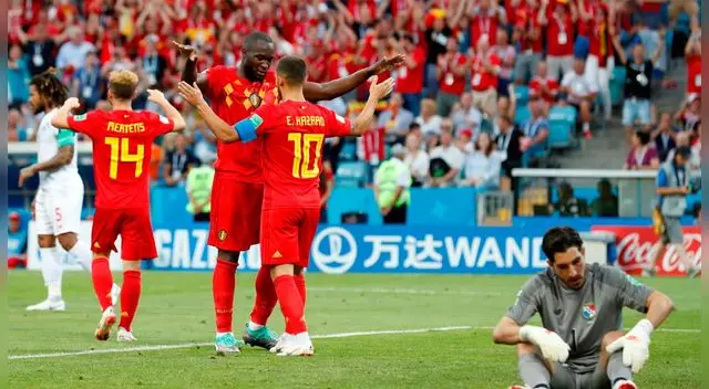 Panamá vs Bélgica: Romelu Lukaku marcó un golazo para firmar su doblete.
