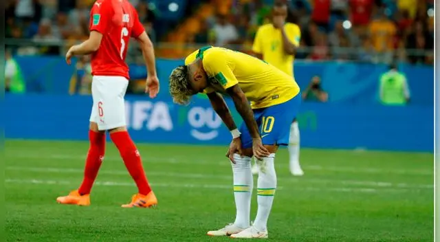 Brasil reclamará a la FIFA por arbitraje en partido contra Suiza.