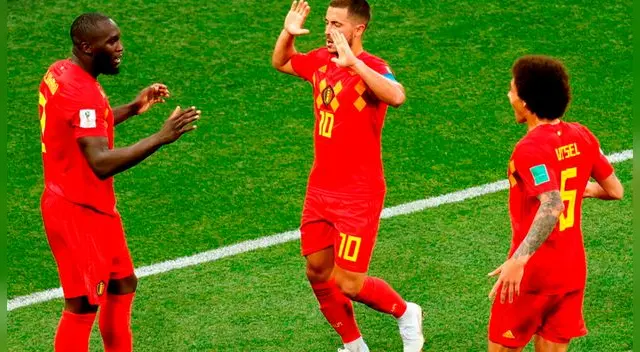 Blas Pérez (Panamá) y Eden Hazard (Bélgica) están listos para el vibrante juego en el Mundial de Rusia 2018. Foto: Agencias Blas Pérez (Panamá) y Eden Hazard (Bélgica) están listos para el vibrante juego en el Mundial de Rusia 2018. Foto: Agencias