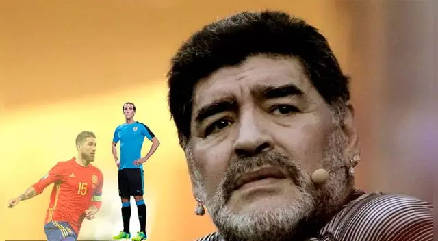 Sergio Ramos no es un crack y Diego Godín sí, según dice D10S. Sergio Ramos no es un crack y Diego Godín sí, según dice D10S.