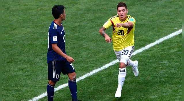 Juan Fernando Quintero, primer colombiano en marcar de tiro libre en la historia de los mundiales Juan Fernando Quintero, primer colombiano en marcar de tiro libre en la historia de los mundiales