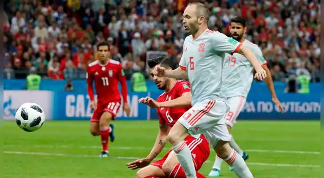  Con Iniesta en el segundo encuentro de la ‘Furia Roja’ por el Grupo B [RUSIA 2018]