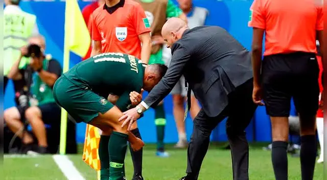 Dinamarca vs. Australia: australiano Andrew Nabbout dejó su lugar a Jurić. Dinamarca vs. Australia: australiano Andrew Nabbout dejó su lugar a Jurić.
