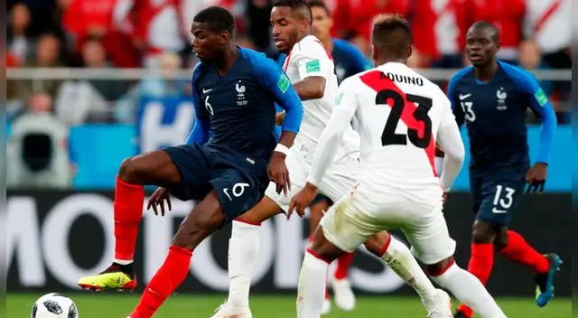 Paul Pogba asegura que Perú tiene un gran equipo. Foto: EFE Paul Pogba asegura que Perú tiene un gran equipo. Foto: EFE