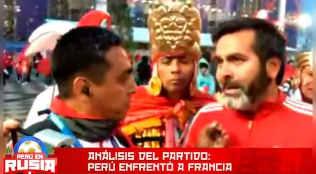 Desde Rusia, los hinchas peruanos no dejaron de alentar a la selección peruana. Desde Rusia, los hinchas peruanos no dejaron de alentar a la selección peruana.