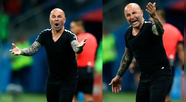 La mala reacción de Jorge Sampaoli con Sime Vrsaljko | Video La mala reacción de Jorge Sampaoli con Sime Vrsaljko | Video