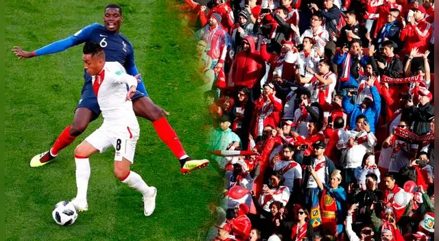 Emabaja de Francia y L'Equipe se rinden ante Perú y su hinchada. Emabaja de Francia y L'Equipe se rinden ante Perú y su hinchada.