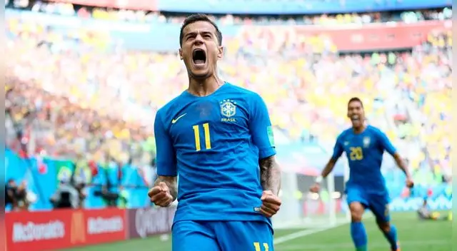 Brasil vs Costa Rica: El gol de Phillipe Coutinho para la tranquilidad de la 'Canarinha' | Video Brasil vs Costa Rica: El gol de Phillipe Coutinho para la tranquilidad de la 'Canarinha' | Video