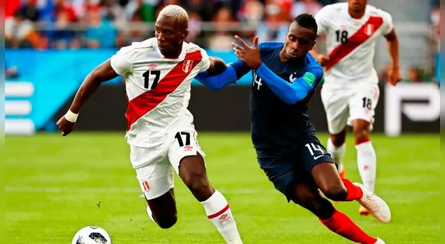 Luis Advíncula supera la marca de Blaise Matuidi. Luis Advíncula supera la marca de Blaise Matuidi.