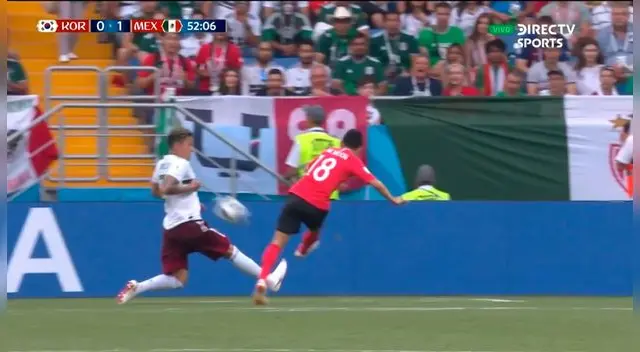 México vs Corea del Sur: Mano dentro del área mexicana 
