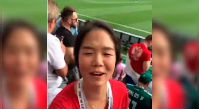 La broma fue realizada al final del México vs Corea del Sur y ha desatado las risas de los internautas. Foto: Captura