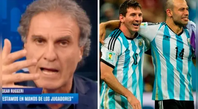 Selección Argentina | Rusia 2018 | Oscar Ruggeri | Lionel Messi: El contundente mensaje de Oscar Ruggeri a los jugadores de la Selección Argentina [VIDEO]