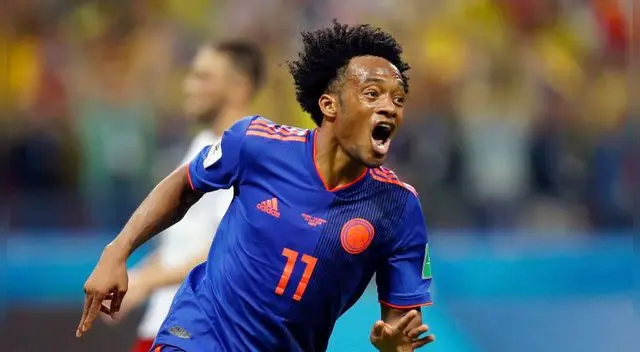Juan Cuadrado marcó el tercero de contragolpe. Juan Cuadrado marcó el tercero de contragolpe.