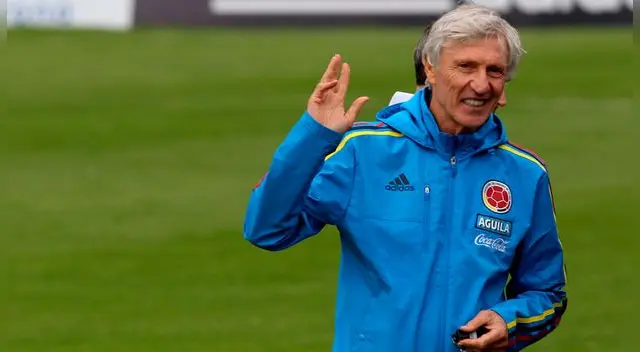 José Pekerman dedicó victoria de Colombia a ‘La Roca’ Sánchez.