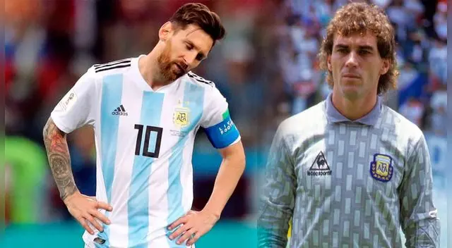 Lionel Messi recibió críticas del campeón del mundo en 1986 Nery Pumpido