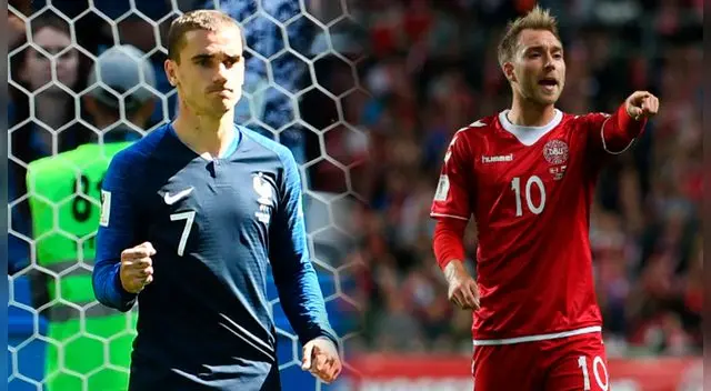 Francia vs Dinamarca EN VIVO EN DIRECTO ONLINE LATINA DIRECTV SPORTS Mundial Rusia 2018. Fotos: EFE