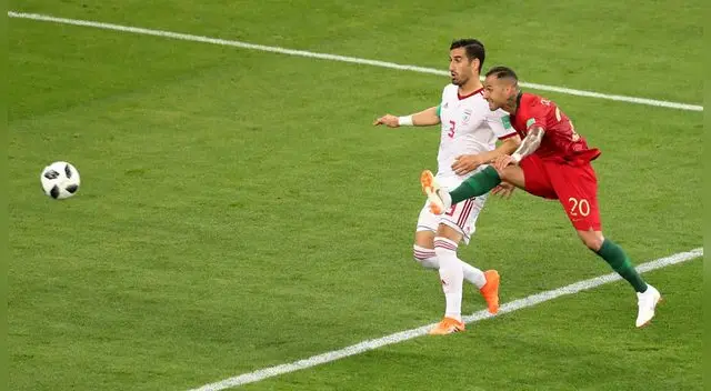 Ricardo Quaresma anotó su primer gol en el Mundial de Rusia. 