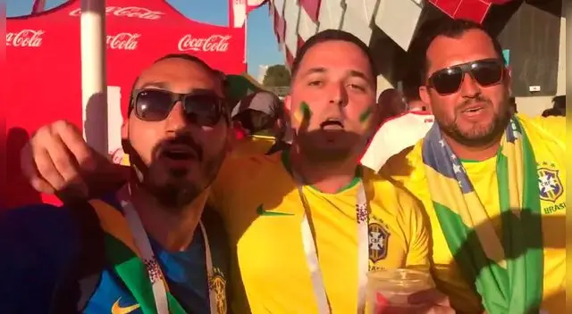 Hinchas brasileros se burlan de la Alemania a ritmo de Bella Ciao | Video