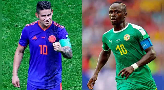 Colombia vs. Senegal EN VIVO con James Rodríguez por Grupo H del Mundial Rusia 2018