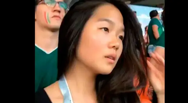 Hincha mexicano vuelve a intentar trolear a coreana y ella le da contundente respuesta Hincha mexicano vuelve a intentar trolear a coreana y ella le da contundente respuesta