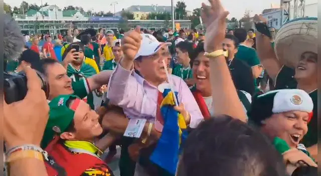 Hinchas coreanos fueron tratados como héroes por sus pares mexicanos en Rsuai 2018.
