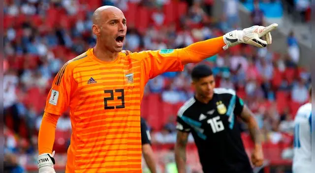 Willy Caballero dejó su puesto en el arco a Franco Armani. Willy Caballero dejó su puesto en el arco a Franco Armani.